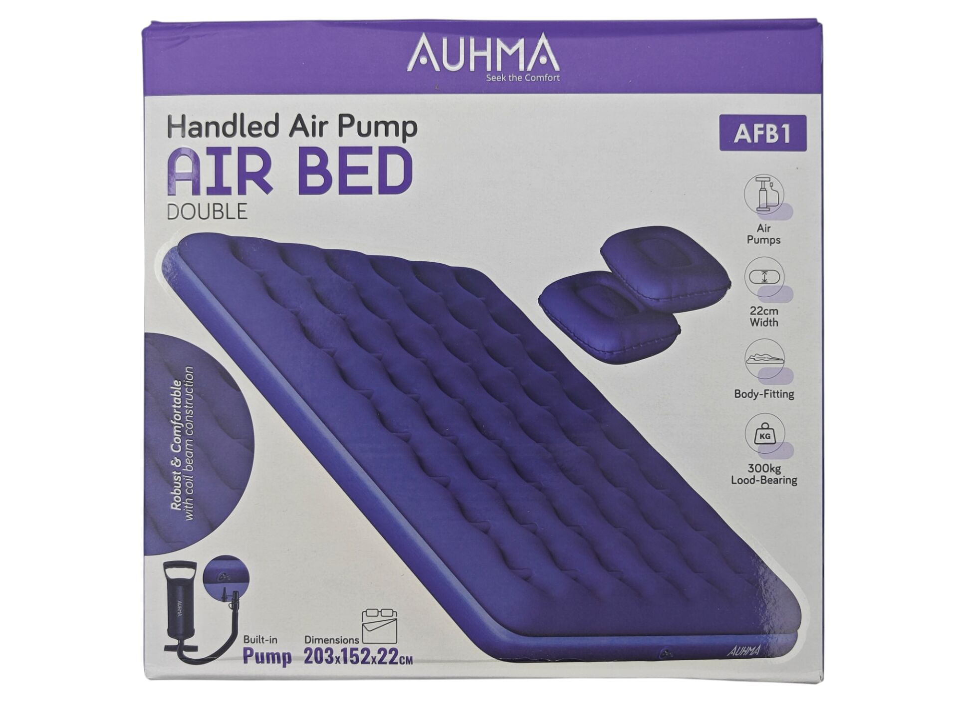 AFB1   Auhma Outdoor Kamp/Araç/Ev İçin Şişme Yatak