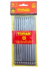 T-0232   Tomax Yıldız Bits Uç PZ 2 150mm - Köşeli