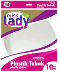 1035   Miss Lady Plastik Tabak 10Lu - Orta