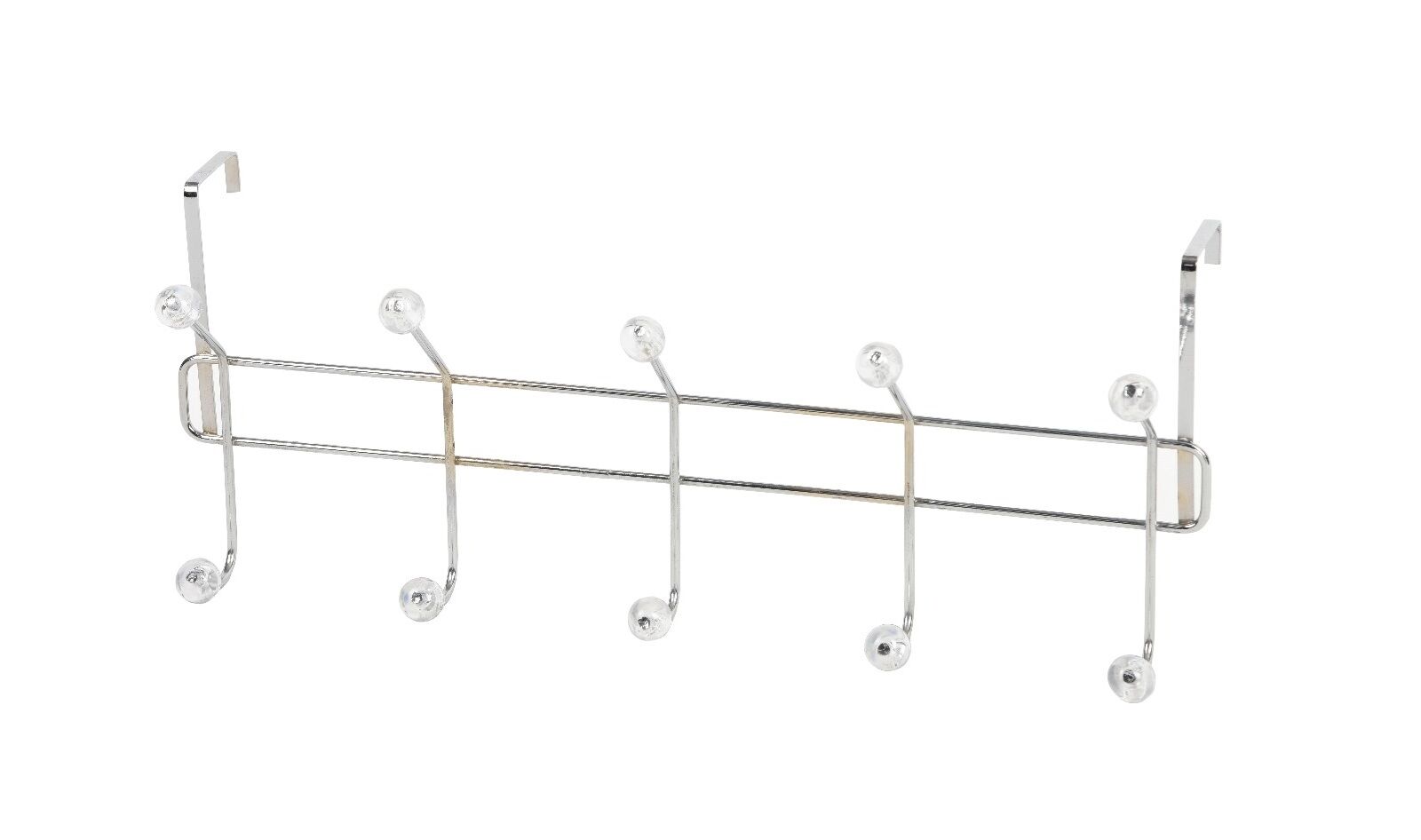 PLT880   Polat Amerikan Kapı Arkası 6lı Krom Kristal Askı