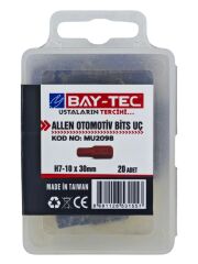 MU2098   Bay-Tec Allen Otomotiv Bits Uc H7-10*30mm
