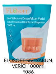 F086   Flora Sıvı Sabun Makinesı 1000ml