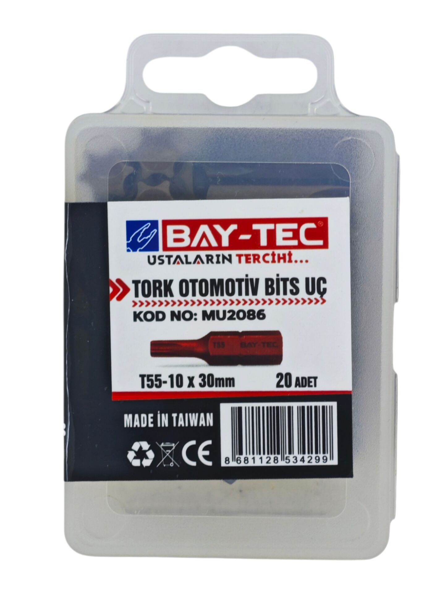 MU2086   Bay-Tec Tork Otomotiv Bits Uç T55-10*30mm