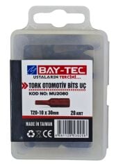 MU2080   Bay-Tec Tork Otomotiv Bits Uç T20-10*30mm