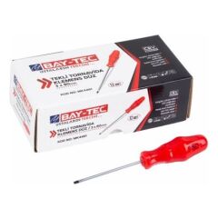 Mk4461   Bay-Tec Tekli Düz Tornavida 3*80