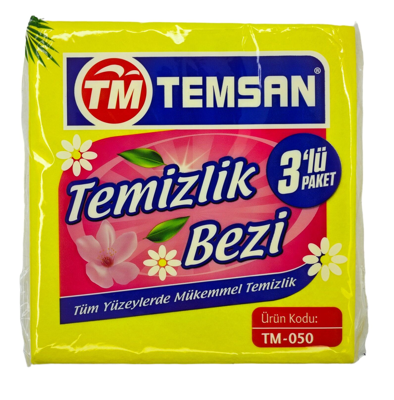 TM-050   Temsan Temizlik Bezi 3lü