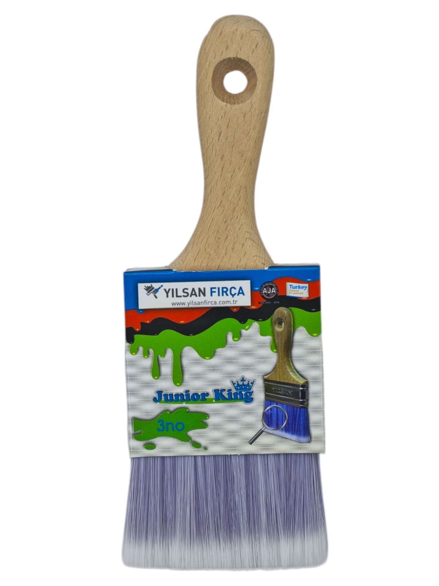 7061 Yılsan Ahşap Saplı Junior King Gıda Firçası No 3