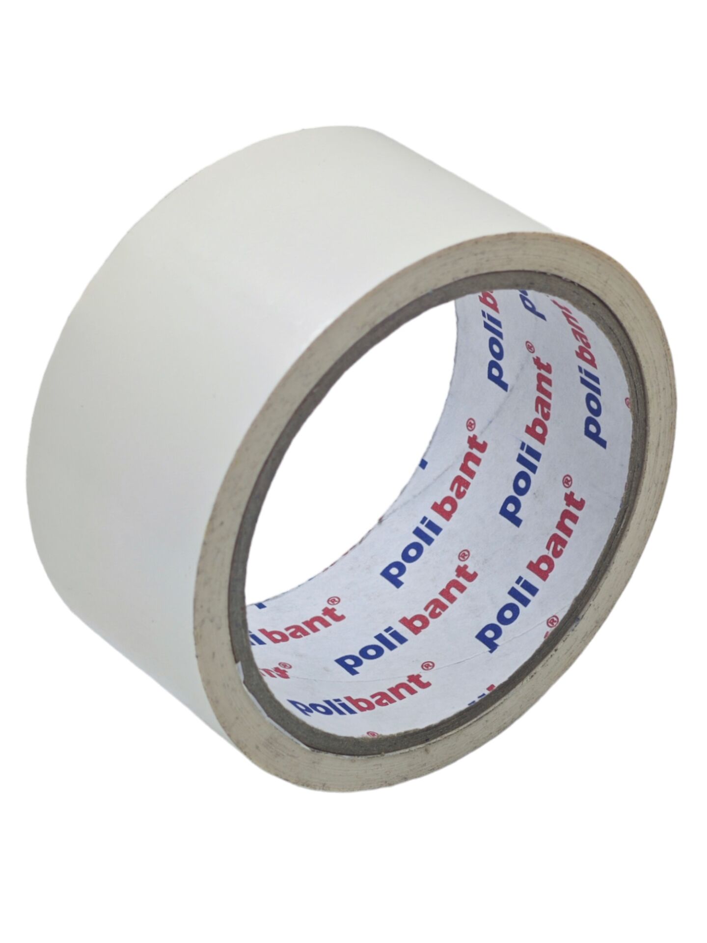 0104   Polibant Renkli Ambalaj Bantı 45Mm*33M - Beyaz