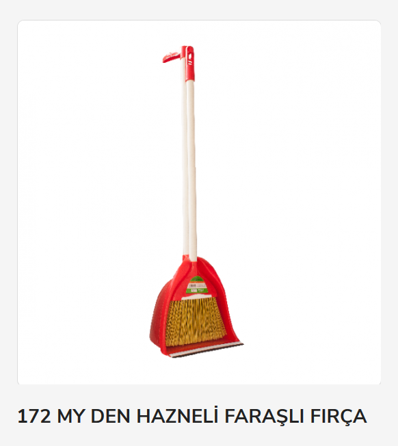 0172   My Den Süpürgeli Hazneli Faraş