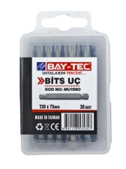 Mu1980   Bay-Tec Kare Tork Bits Uç T30*75Mm