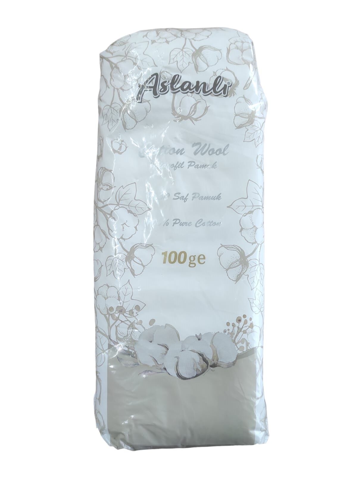 0040   Aslanlı İdrofil Pamuk 100Gr