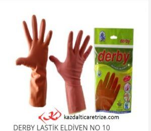 D-100   Derby Lateks Eldiven 10