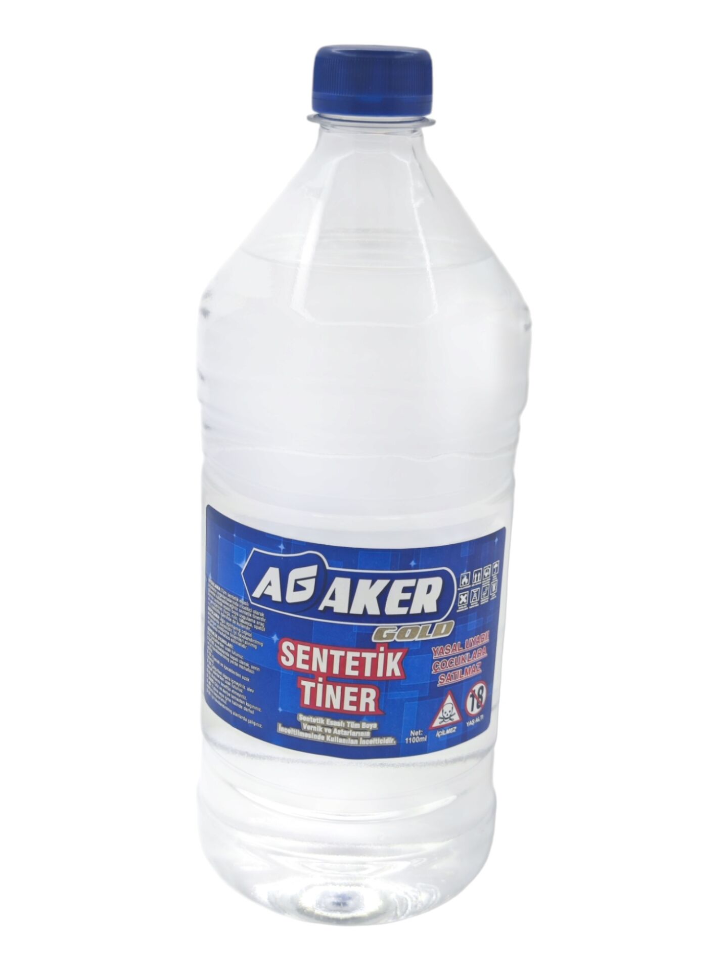 12899   Agaker Gold Sentetik Tiner K.Galon 1100ml