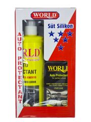 9006   World Parfümlü Oto Süt Silikon 260Ml