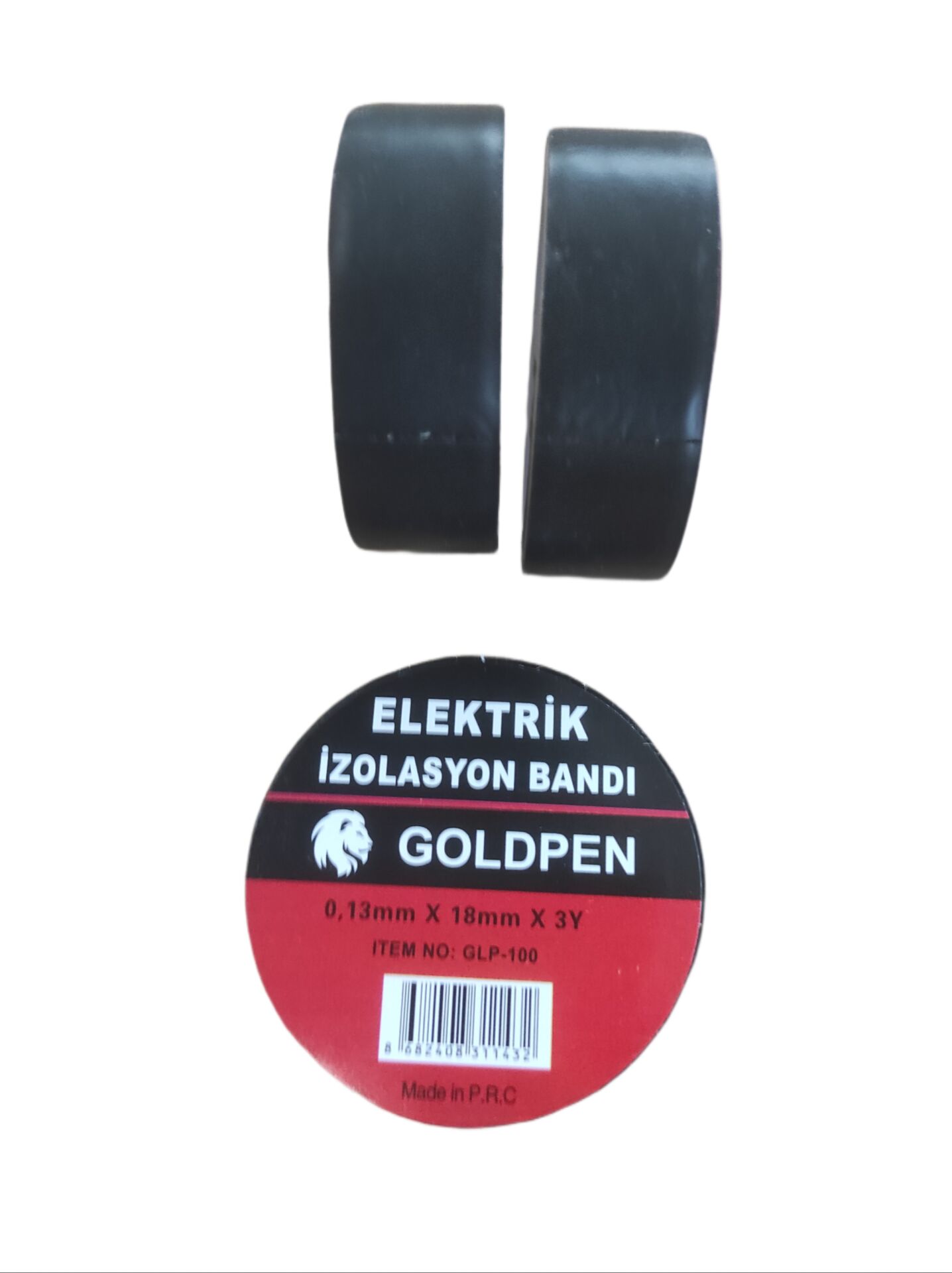 Glp-100   Goldpen Pvc Elektril Bantı - Siyah