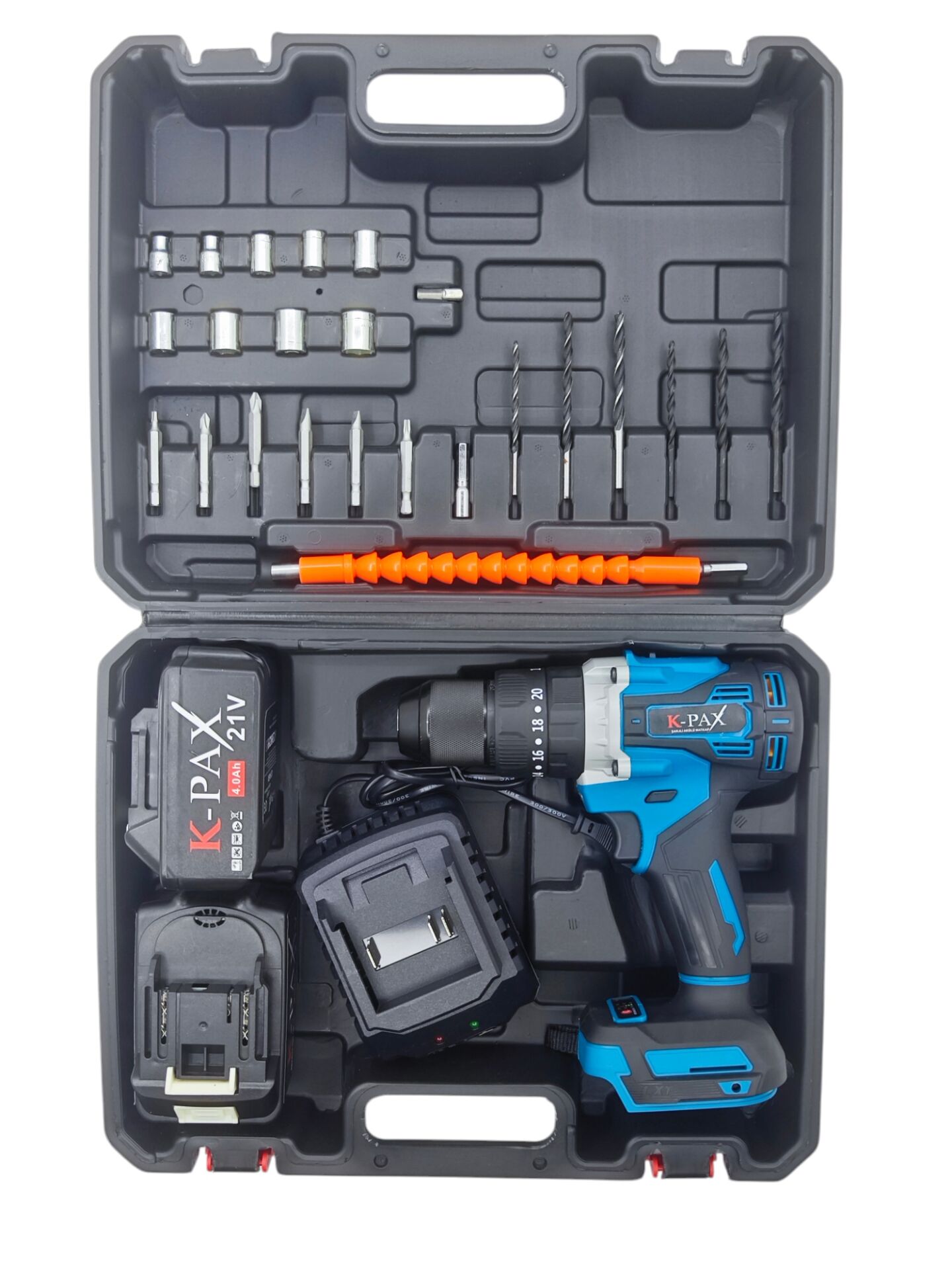 JL0007   K-Pax 21V Şarjlı Vidalama & Darbeli Matkap 13mm