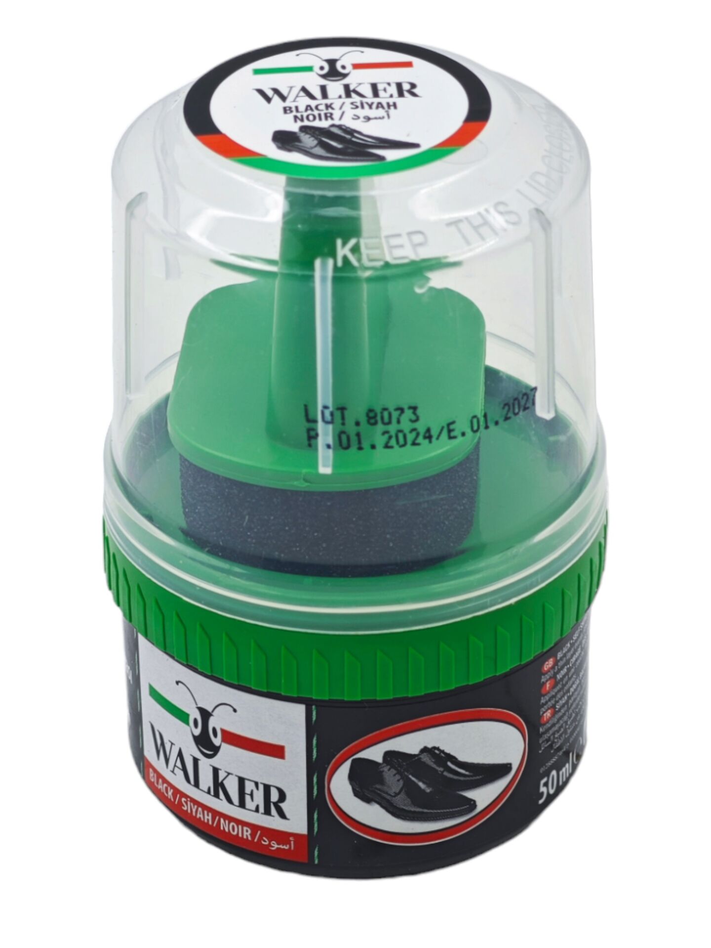 Wr-1000   Walker Krem Ayakkabı Boyası 50Ml - Siyah