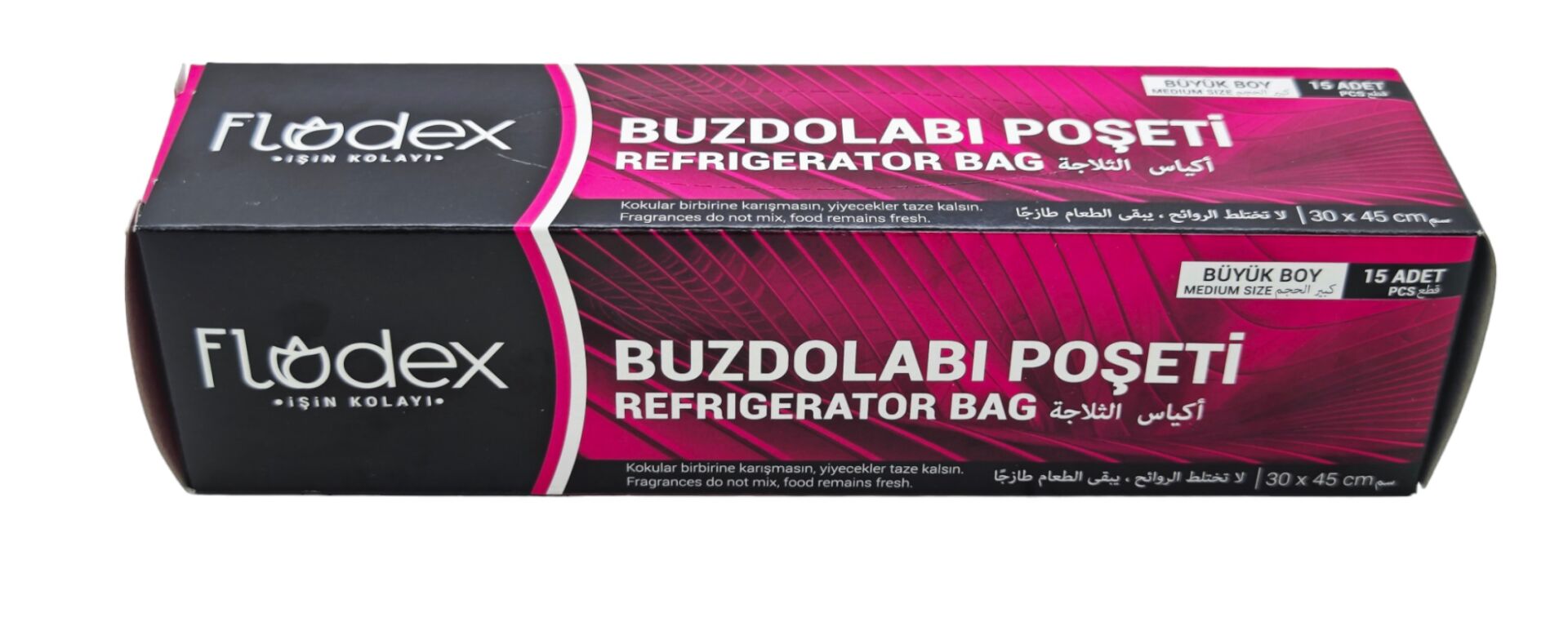 440445   Flodex Buzdolabı Poşeti 30*45Cm - Büyük