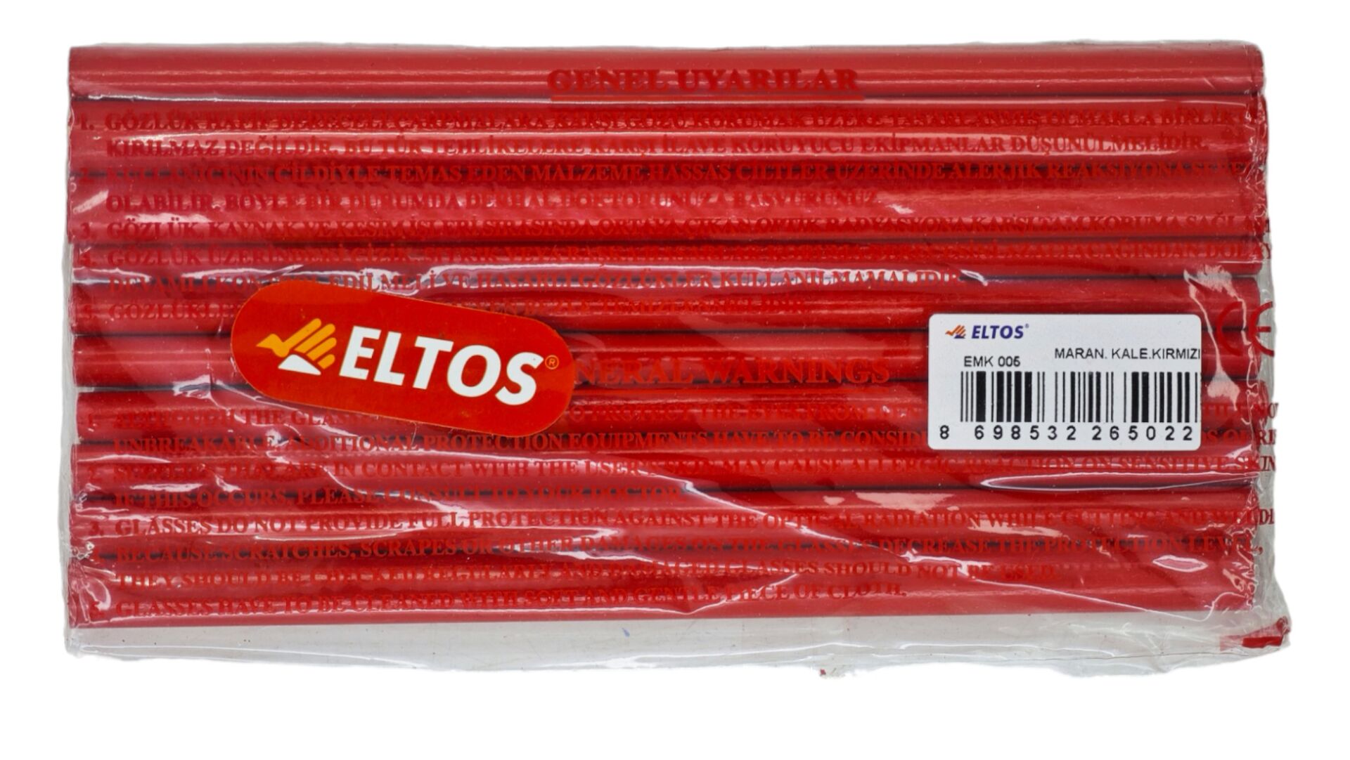Emk 005   Eltos Kırmızı Usta Kalemi
