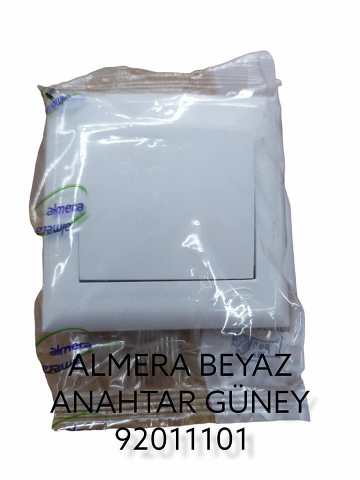 92011101   Almera Beyaz Anahtar (Güney)