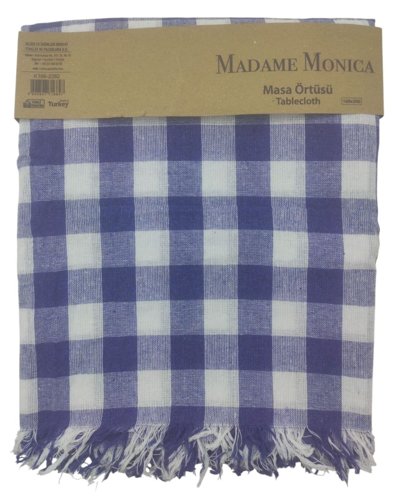 K166-2282   Madame Monica Masa Örtüsü 160*200cm