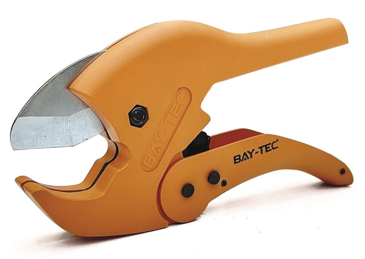 Mk0690   Bay-Tec Pvc Boru Makası 42mm - Turuncu