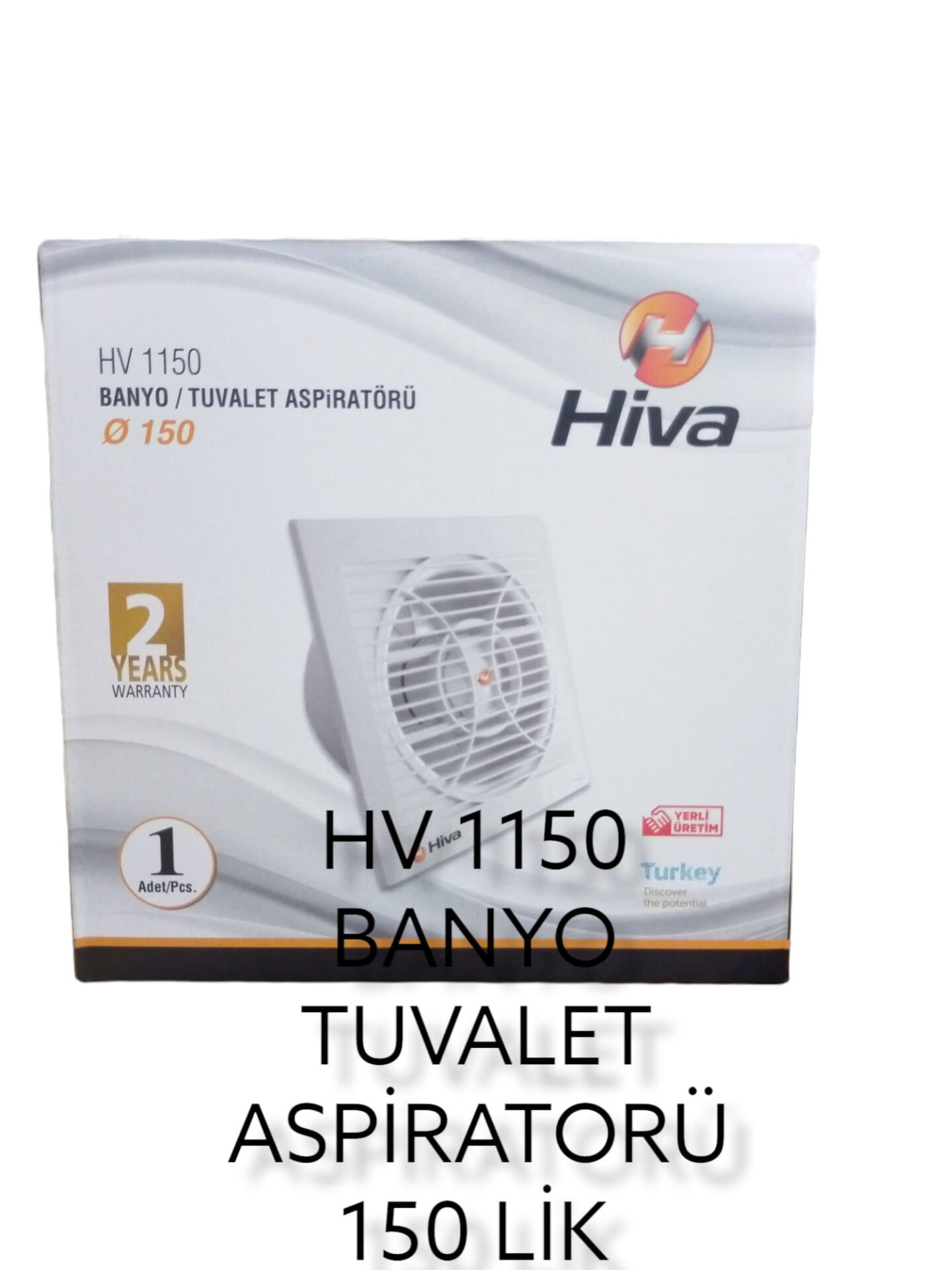 Hv1150   Hiva Dekoratif Aspiratör 25W