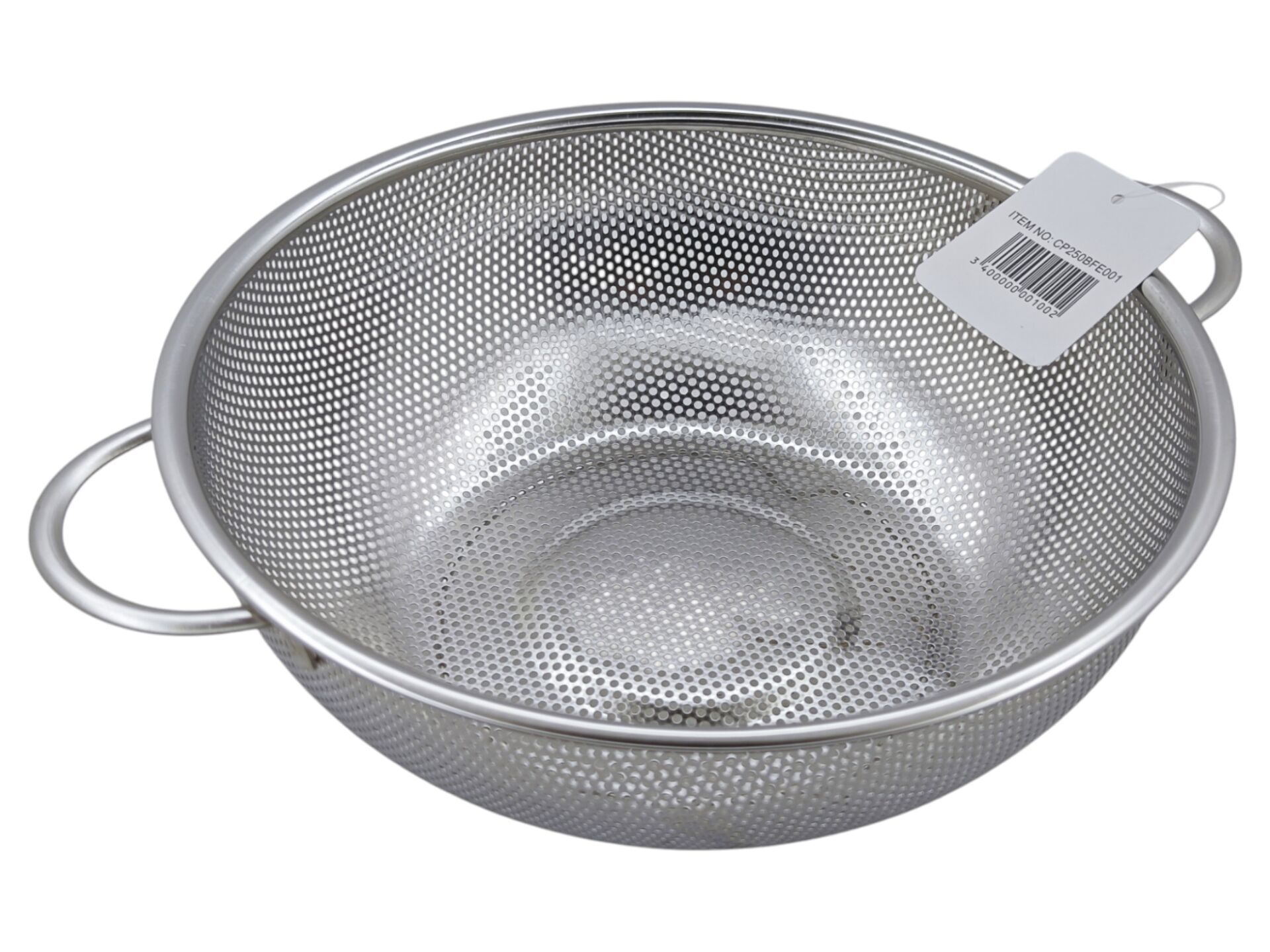 CP250BFE001   Özchome Gümüş Metal Süzgeç Q25cm