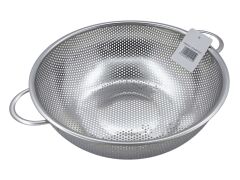 CP280BFE001   Özchome Gümüş Metal Süzgeç Q28cm