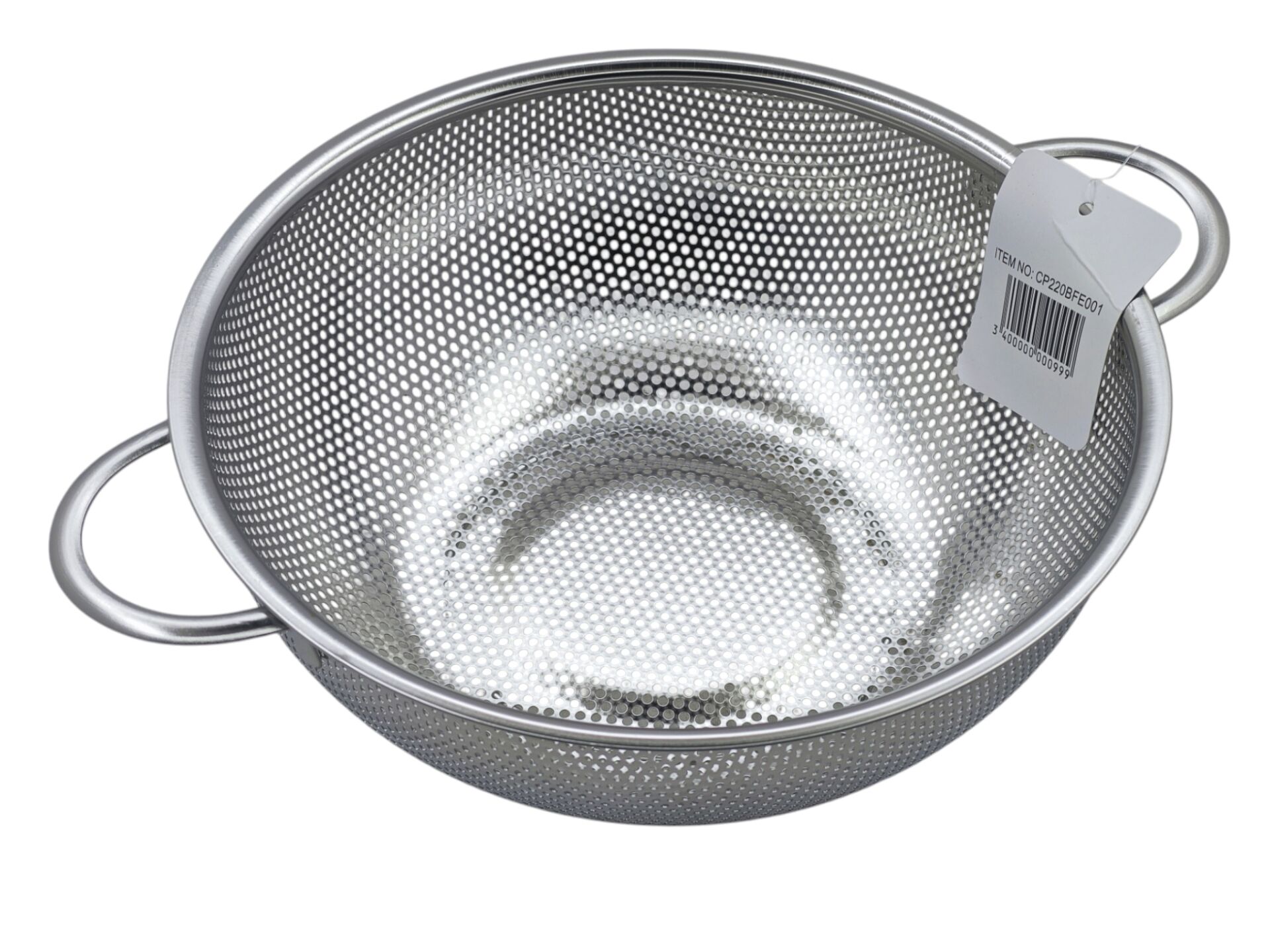 CP220BFE001   Özchome Gümüş Metal Süzgeç Q22cm