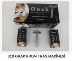 319   Orak Krom Traş Makinesi