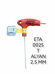 ETA0025   Eltos T Alyan 2.5mm