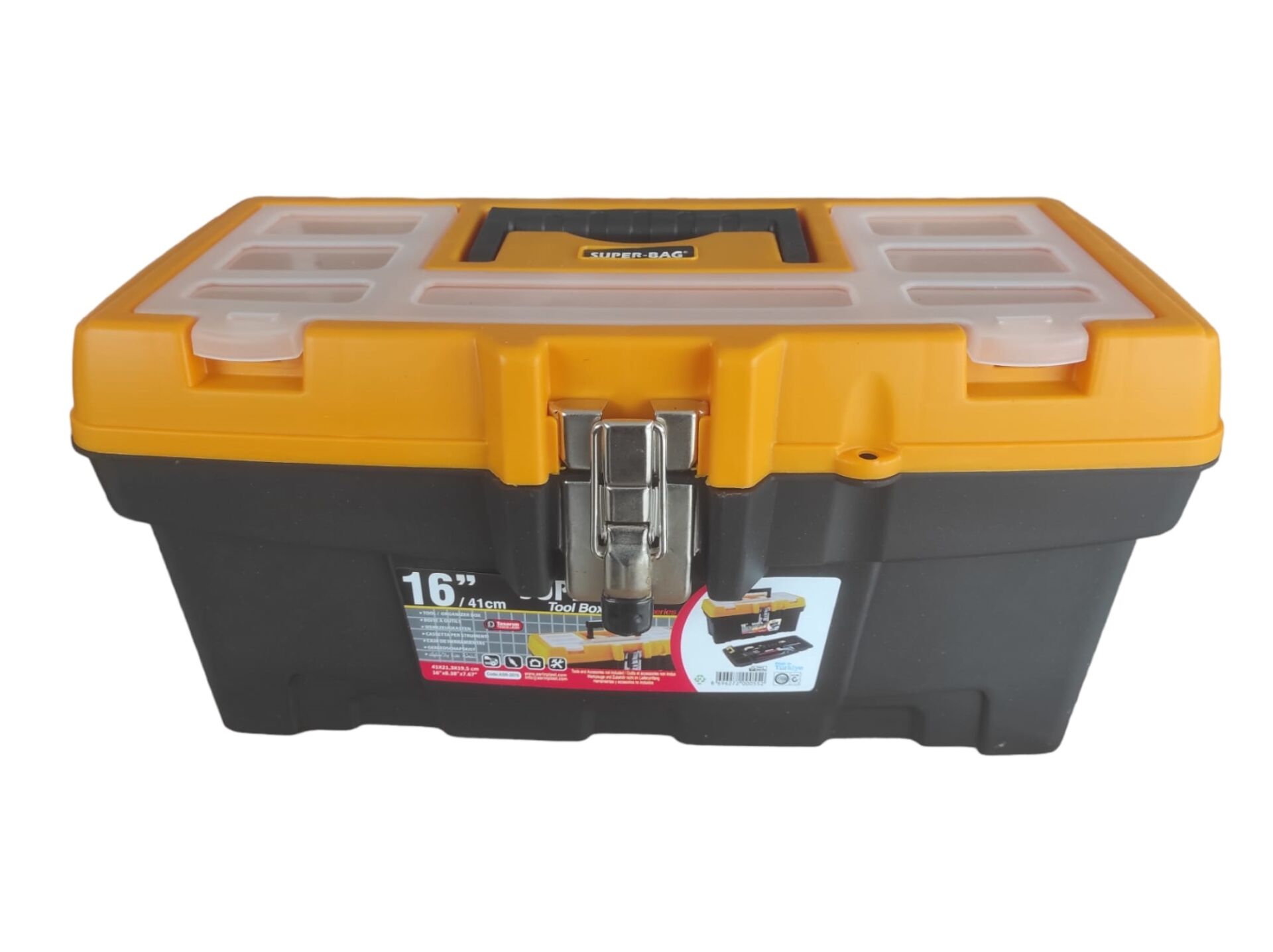 ASR-2076   Super-Bag Metal Kilitli Takım Çantası 16''