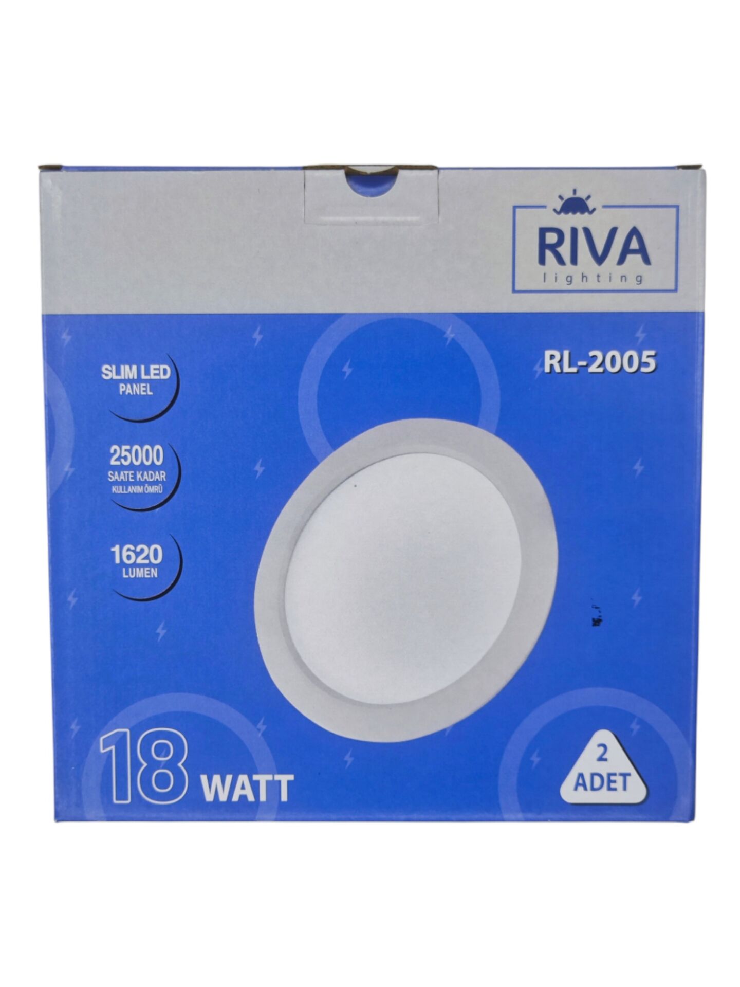 RL-2005   Riva 18W Sıva Altı Slim Led Panel