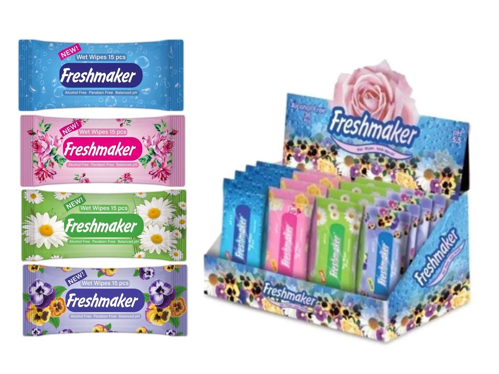 7101   Freshmaker Cep Islak Mendil 15li