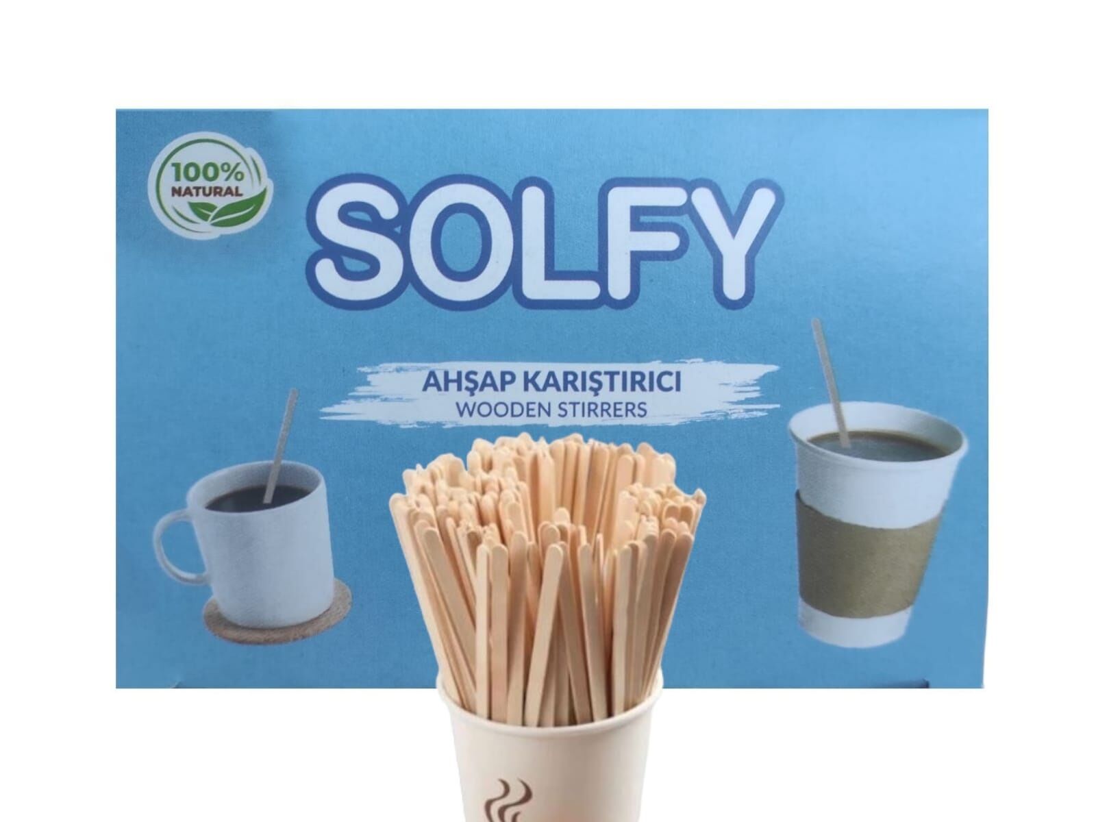 4698   Mg Solfy Ahşap Karıştırıcı