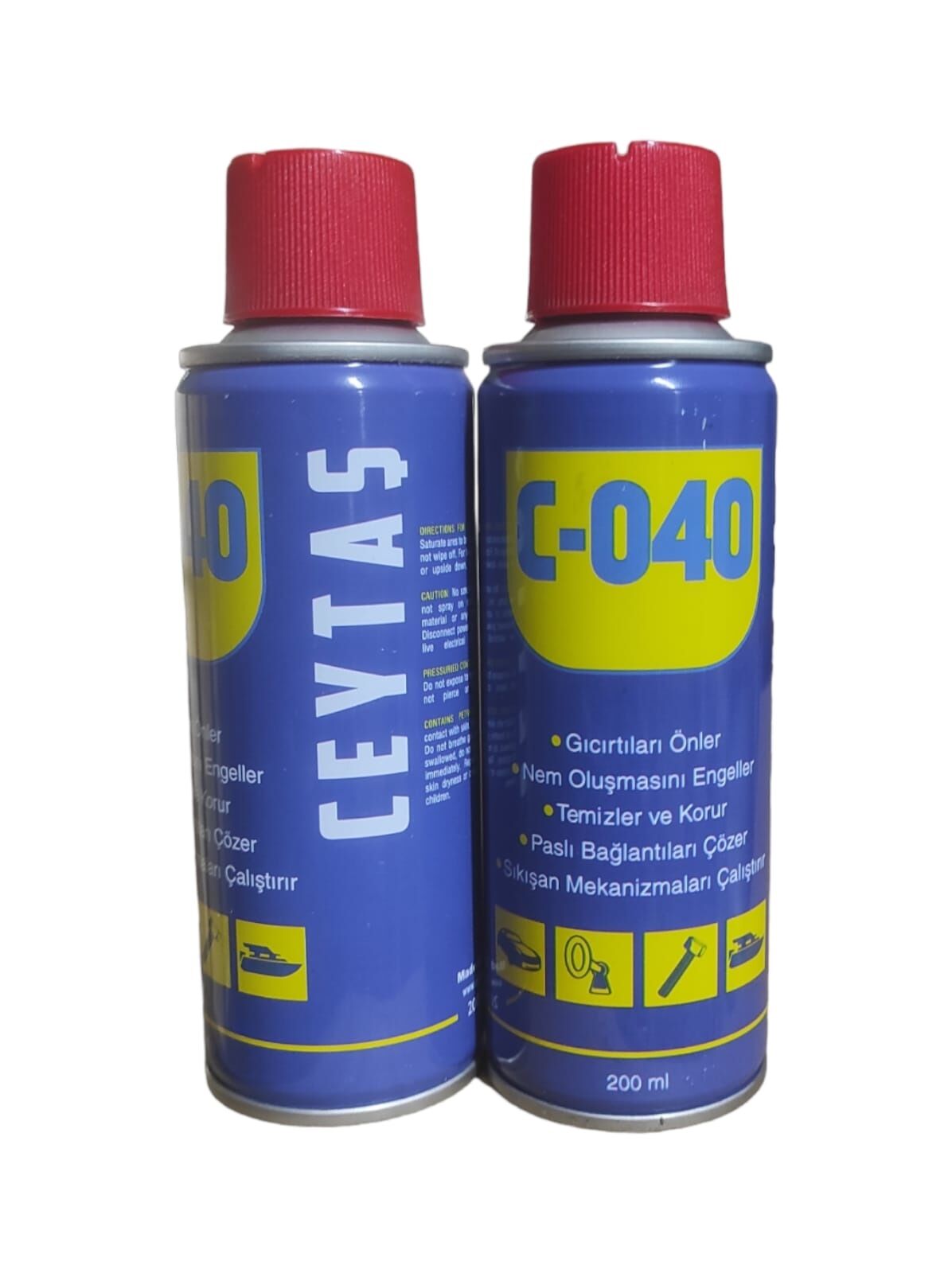 C-040   Ceytaş Pas Sökücü Yağlayıcı 200Ml