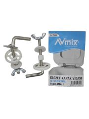 AV-3222   Avmix Klozet Kapak Vidası - Alttan Sıkmalı