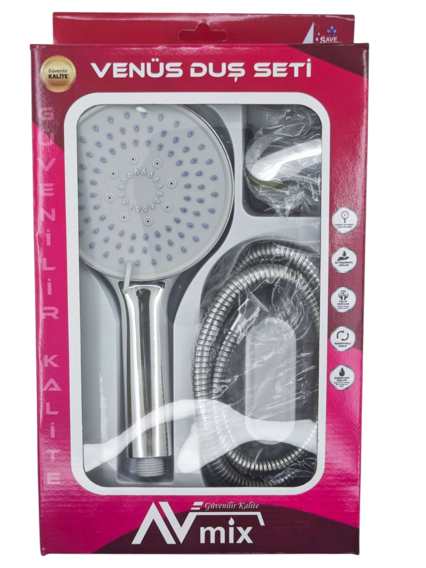 AV-137   Avmix Venus Krom Duş Seti