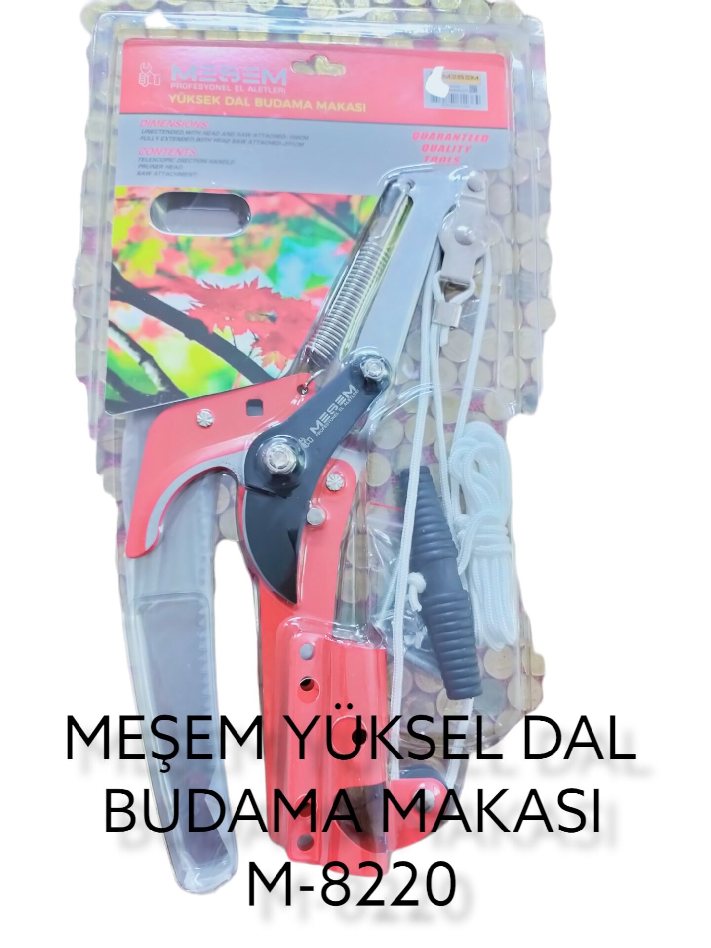 M-8220   Meşem Yüksel Dal Budama Makası