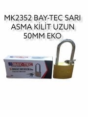 Mk2352   Bay-Tec Uzun Sarı Asma Kilit 50Mm - Eko