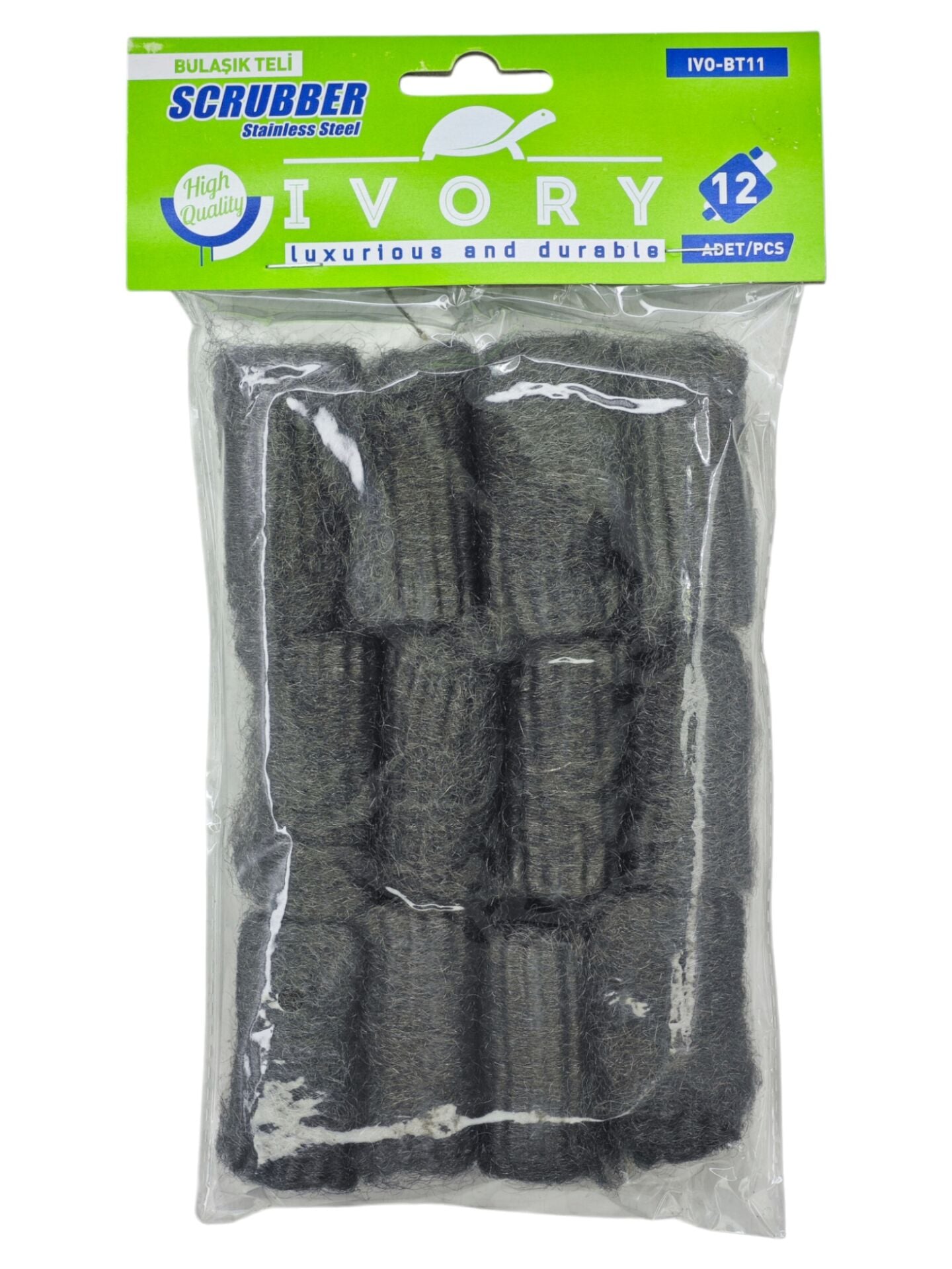 IVO-BT11   İvory Alüminyum Bulaşık Teli 12li