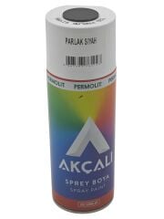 326   Permolit Akçalı Sprey Boya 400ml - Parlak Sıyah