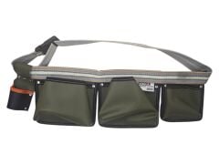 SÇÖ041   Stilson 3 Cebli Deri Çivi Önlüğü - Keser Askılı