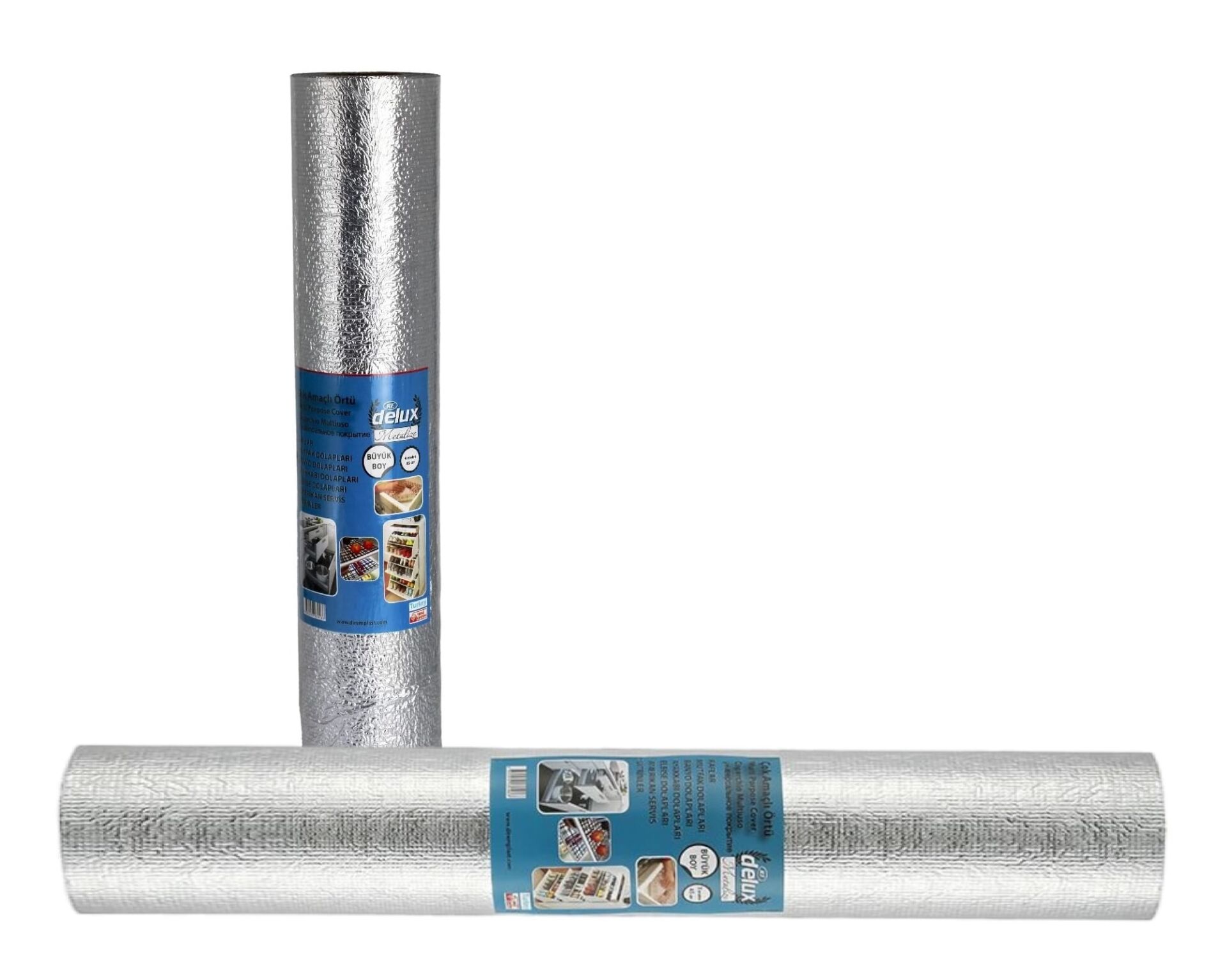 3002   Delux Çok Amaçlı Örtü 45Cm*4M -Metalize