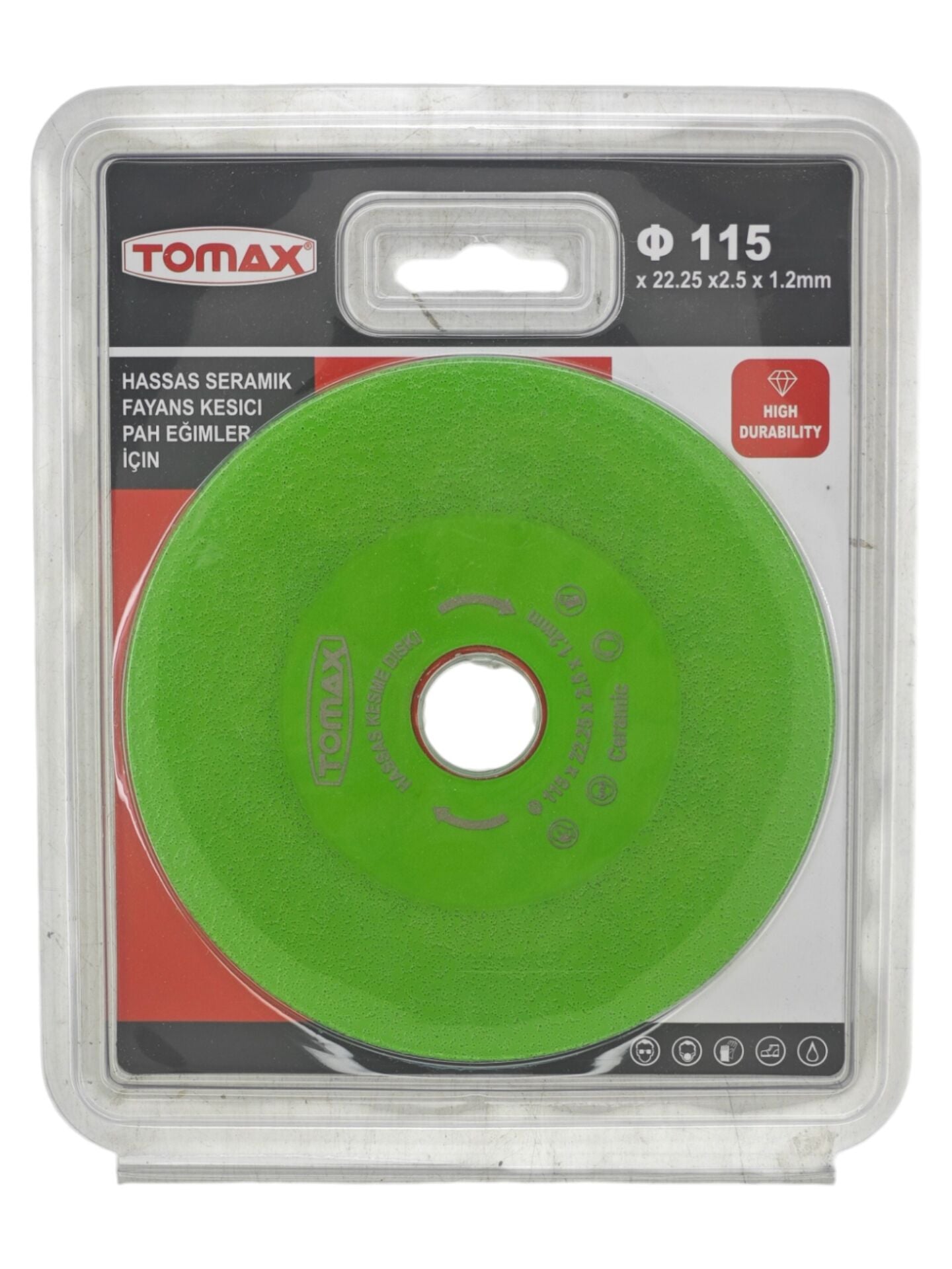 T-1351   Tomax Hassas Seramik Fayans Kesici Disk 115*1.2mm