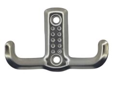 03863   Noktalı Pres sarıklı Krom Askı