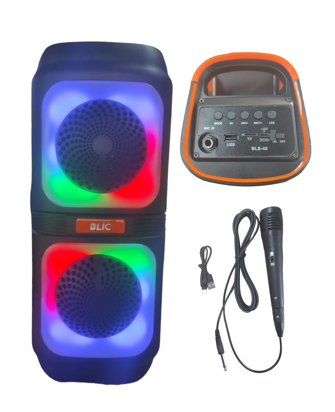 BLS-48   Blic SD USB Karaoke 10W Müzik Kutusu