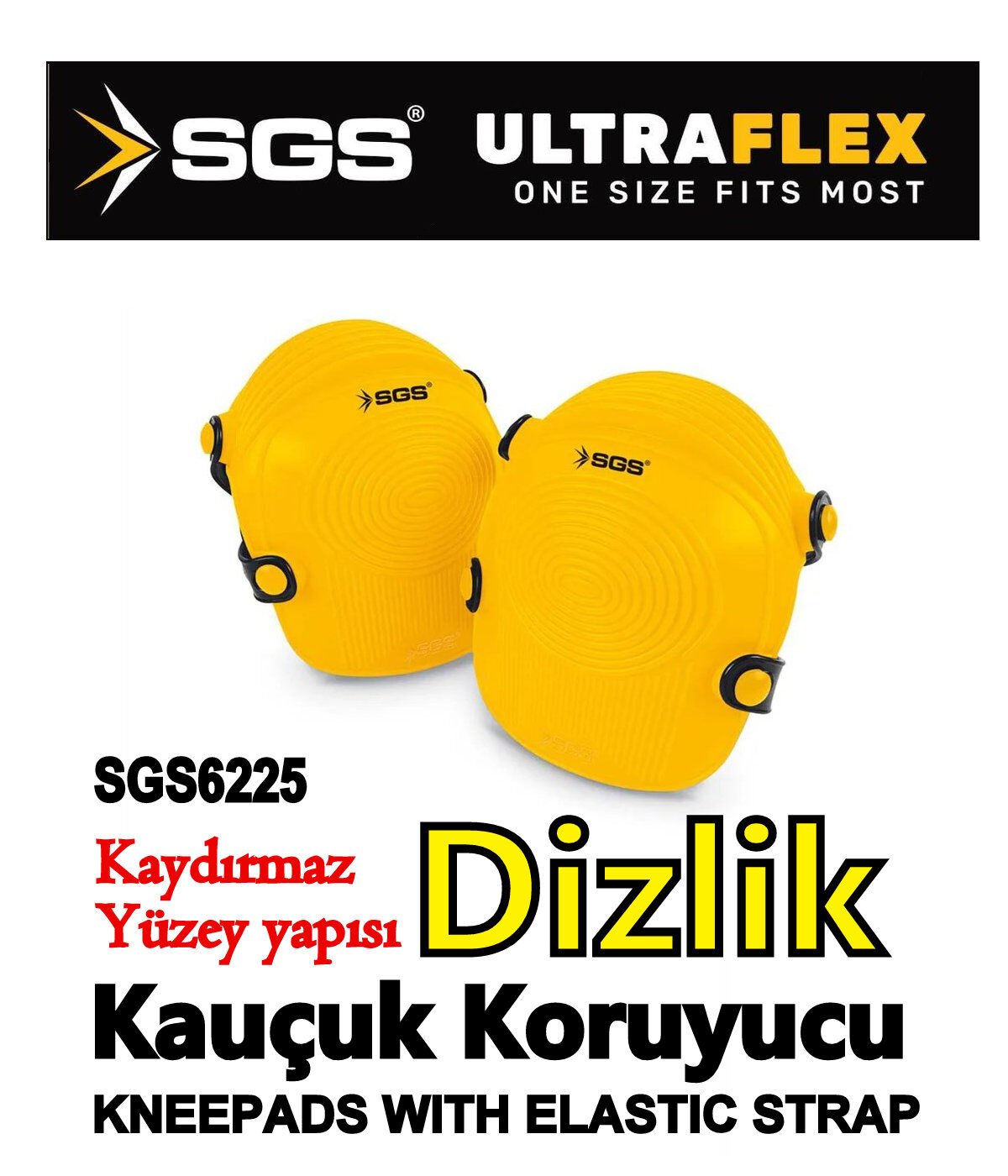 SGS6225   SGS Koruyucu Kauçuk Dizlik