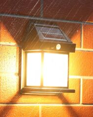 PR-888   Princo Solar Şarjlı Hareket Sensorlu Led Aplik